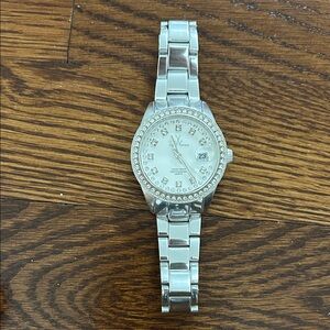 Toy Watch with Crystal Details